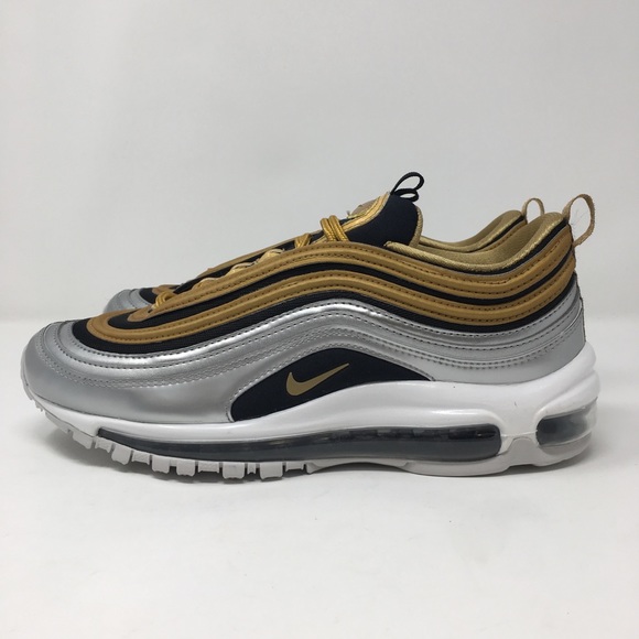 Nike Air MAx 97 SE Gold Metallic Silver Women's NWT Nike Air MAx 97 SE Gold Metallic Silver Women's NWT